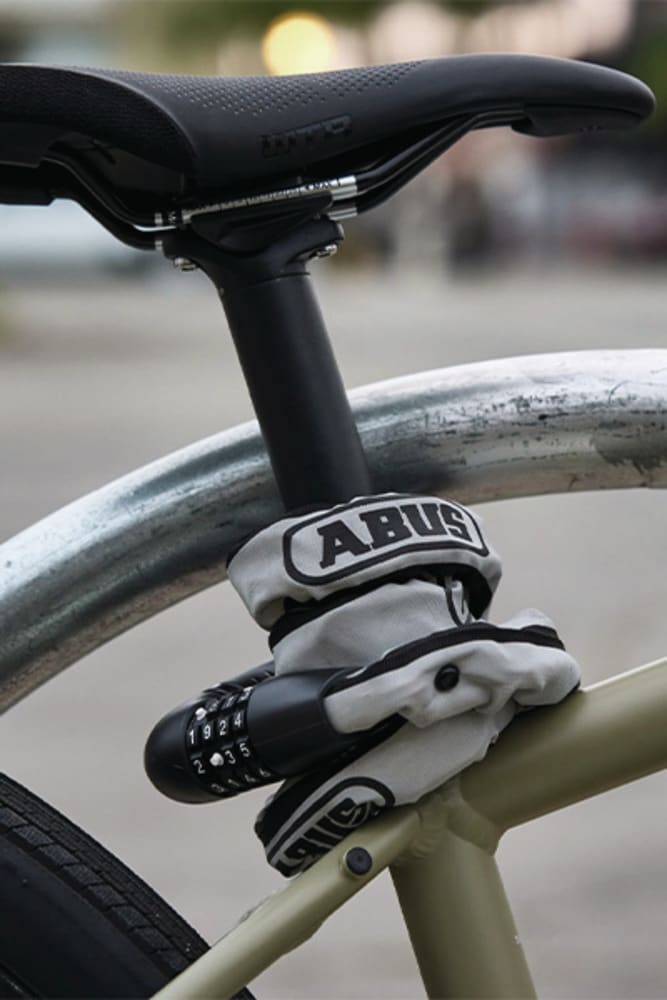 Abus Kättinglås 6807C Tresor Combo Svart